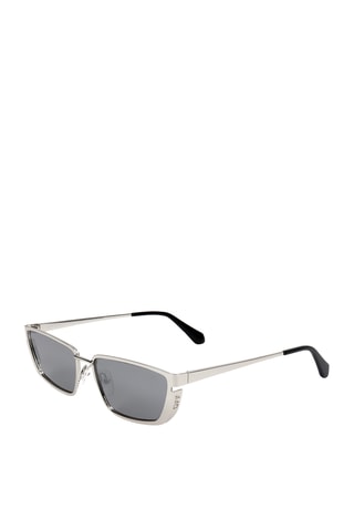 Lunettes de soleil homme - Catégorie 2 - Off White - Argenté