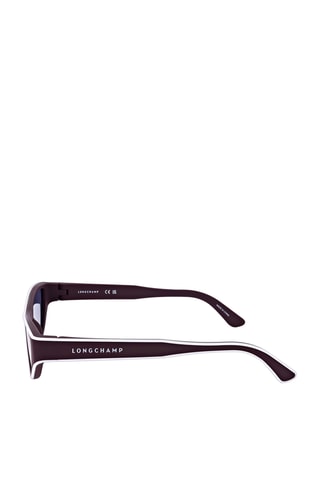 Lunettes de soleil femme - Verres effet miroir - Catégorie 3 - Longchamp - Bordeaux