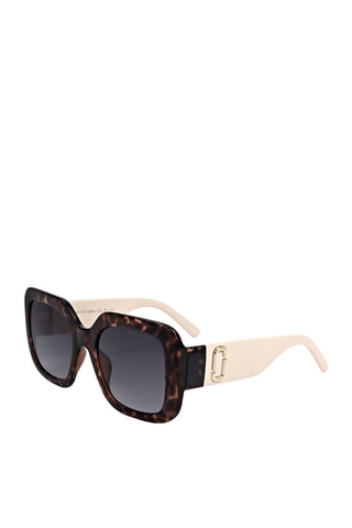 Lunettes de soleil femme - Catégorie 3 - Beige et noir
