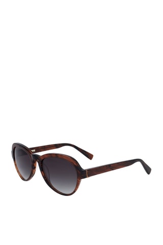 Lunettes de soleil femme - Catégorie 2 - Derek Lam - Noir, marron et gris