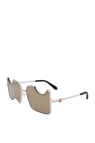 Lunettes de soleil homme - Catégorie 2 - Off-White - Doré