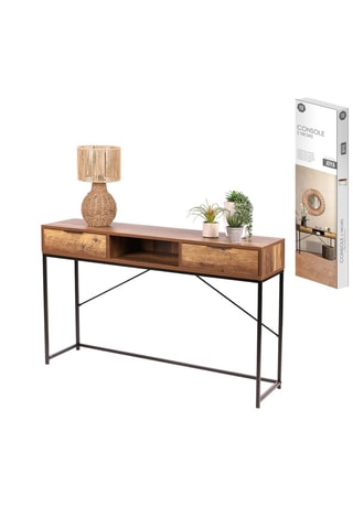 Console 2 tiroirs Joya - 120 x 30 x 75 cm