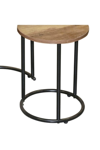 2 tables d'appoint Joya - 30 x 39 et 40 x 49 cm