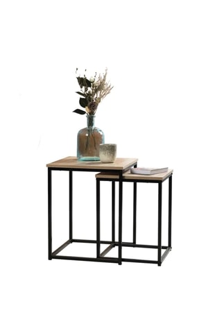 2 tables d'appoint Colorado- 40 x 40 x 50 cm