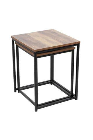 2 tables d'appoint Joya - 35 x 35 x 45 et 40 x 40 x 50 cm