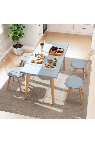 4 chaises Joy - 57 x 50 x 82 cm