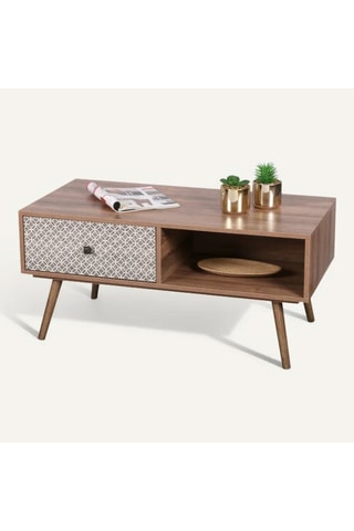 Table basse 1 tiroir Baobab - 100 x 50 x 46,5 cm