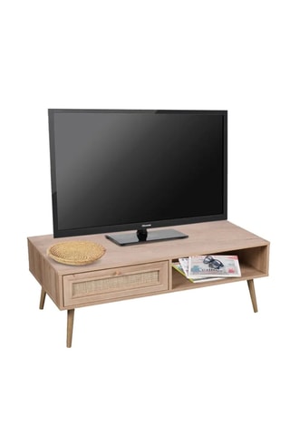 Table basse 1 tiroir Bali - 110 x 59 x 39 cm