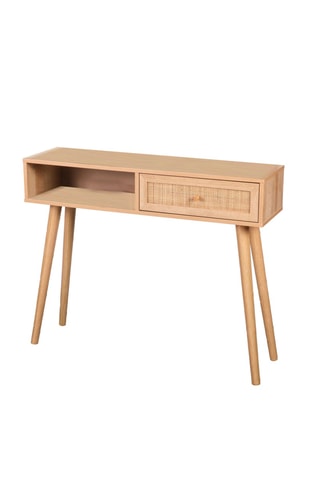 Console 1 tiroir Bali - 100 x 29 x 81 cm