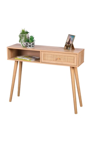 Console 1 tiroir Bali - 100 x 29 x 81 cm