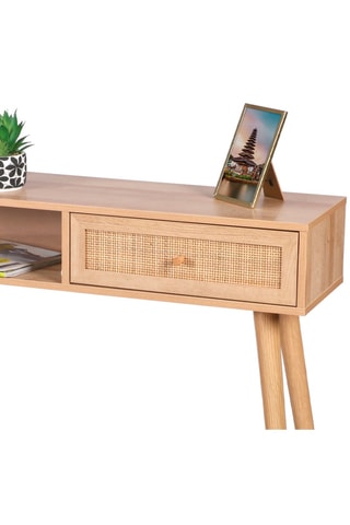 Console 1 tiroir Bali - 100 x 29 x 81 cm