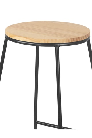 Tabouret de bar Little Rock - 31 x 31 x 71 cm