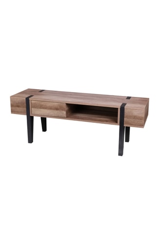 Meuble TV 1 tiroir Brams - 140 x 40 x 50 cm