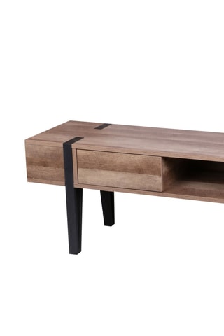 Meuble TV 1 tiroir Brams - 140 x 40 x 50 cm