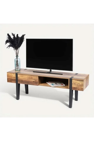 Meuble TV 1 tiroir Brams - 140 x 40 x 50 cm