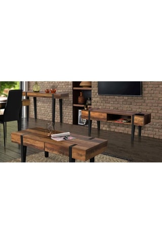Meuble TV 1 tiroir Brams - 140 x 40 x 50 cm