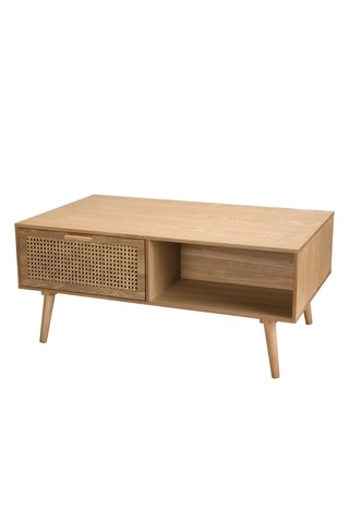 Table basse 1 tiroir Bella - 100 x 50 x 40 cm