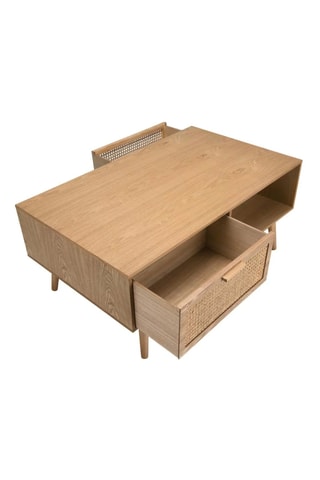 Table basse 1 tiroir Bella - 100 x 50 x 40 cm