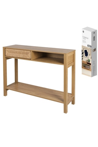 Console 1 tiroir Bella - 100 x 30 x 80 cm