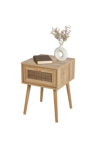 Table de chevet 1 tiroir Bali - 39 x 39 x 55 cm