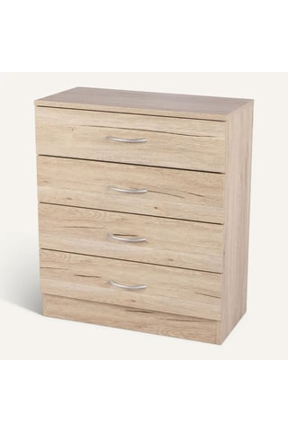 Commode 4 tiroirs Pratik - 60 x 30 x 70 cm