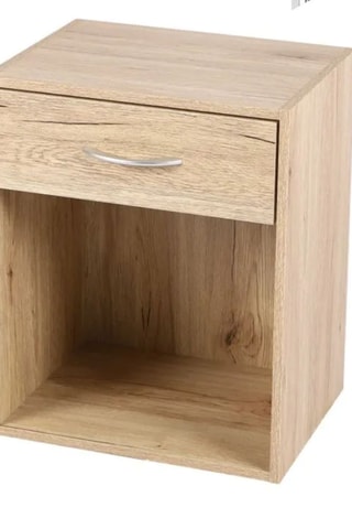 Table de chevet 1 tiroir Pratik - 39 x 48 x 30 cm