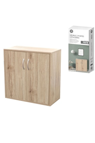 Meuble de rangement Pratik - 60 x 30 x 58,5 cm