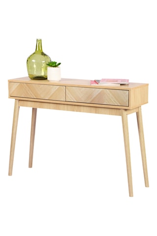 Console 2 tiroirs Shelby - 100 x 30 x 75 cm