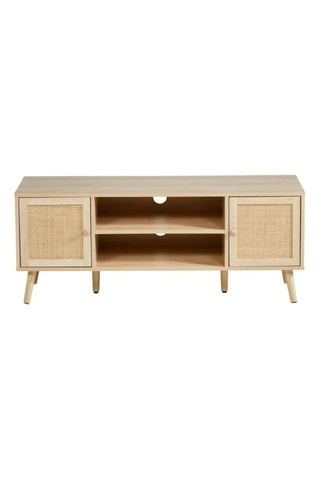 Meuble TV 2 portes Shelby - 120 x 40 x 48 cm