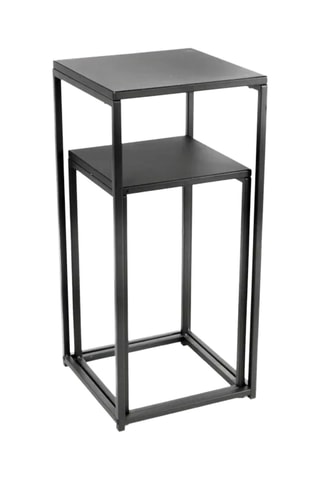 2 tables d'appoint Madison - 34 x 34 x 74 cm / 30 x 30 x 54 cm