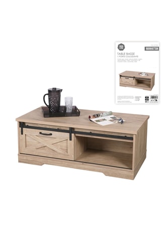Table basse Manhattan - 117 x 59 x 45 cm