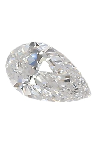 Synthetische Diamant van 0,30 karaat - Peervormig