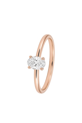 Synthetische Diamant van 0,31 karaat - Ovaal