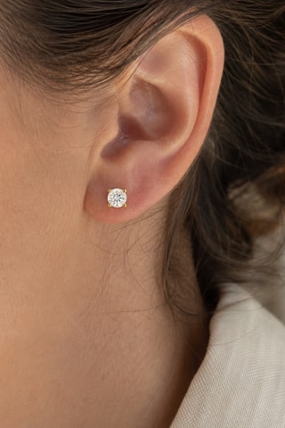 Synthetische Diamant van 0,31 karaat - Glanzend