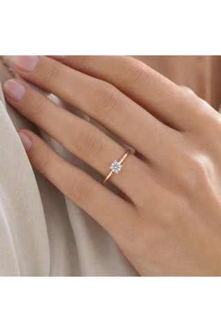 Synthetische Diamant van 0,33 karaat - Glanzend