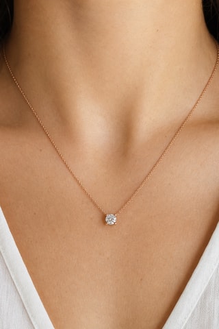 Synthetische Diamant van 0,33 karaat - Glanzend