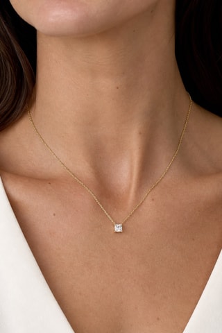 Synthetische Diamant van 0,33 karaat - Prinses