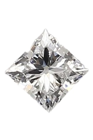Synthetische Diamant van 0,33 karaat - Prinses