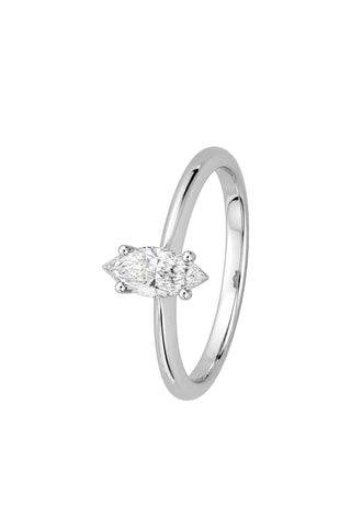 Synthetische Diamant van 0,50 karaat - Marquise
