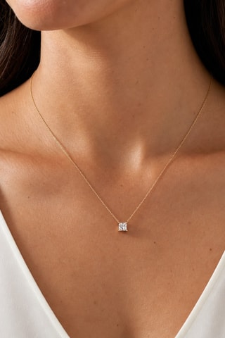 Synthetische Diamant van 0,50 karaat - Prinses