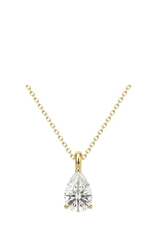 Synthetische Diamant van 0,51 karaat - Peervormig