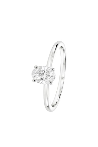 Synthetische Diamant van 0,52 karaat - Ovaal