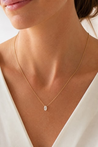Synthetische Diamant van 0,52 karaat - Ovaal