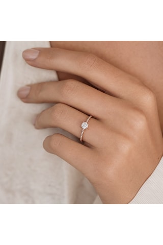 Synthetische Diamant van 0,52 karaat - Glanzend