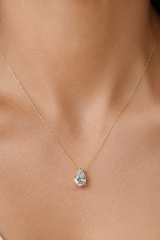 Synthetische Diamant van 0,52 karaat - Peervormig