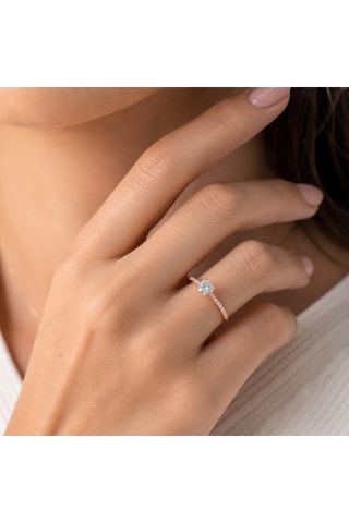 Synthetische Diamant van 0,53 karaat - Glanzend
