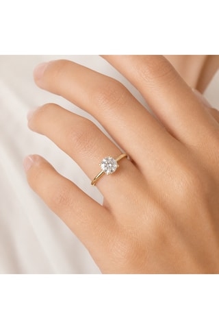 Synthetische Diamant van 0,53 karaat - Glanzend