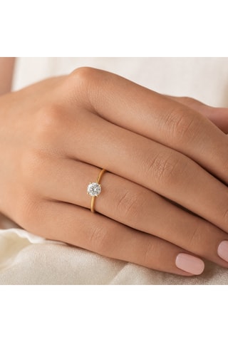 Synthetische Diamant van 0,53 karaat - Glanzend