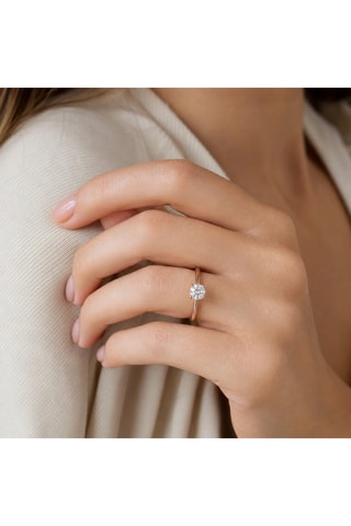 Synthetische Diamant van 0,53 karaat - Glanzend