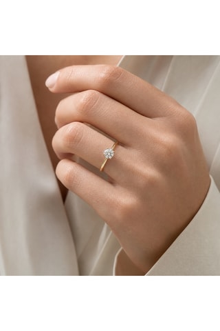 Synthetische Diamant van 0,53 karaat - Glanzend